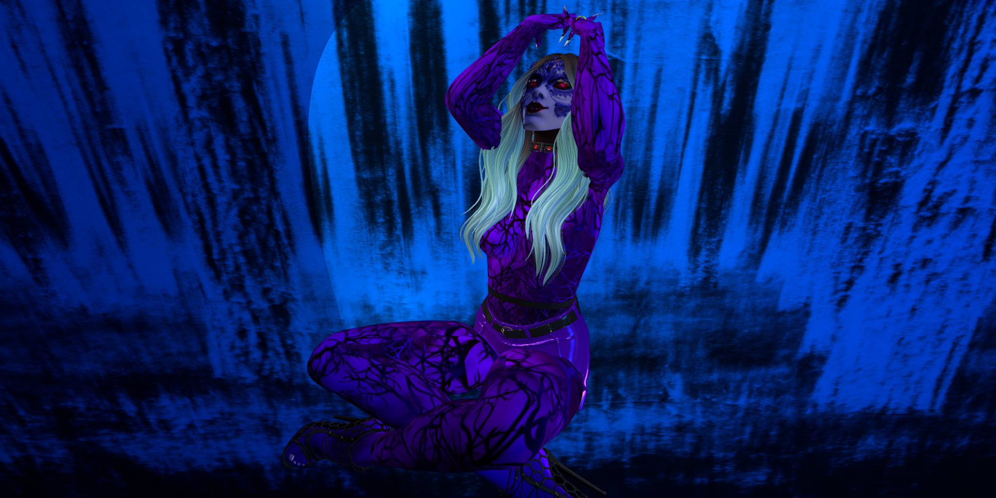 Spooky Blue Moon