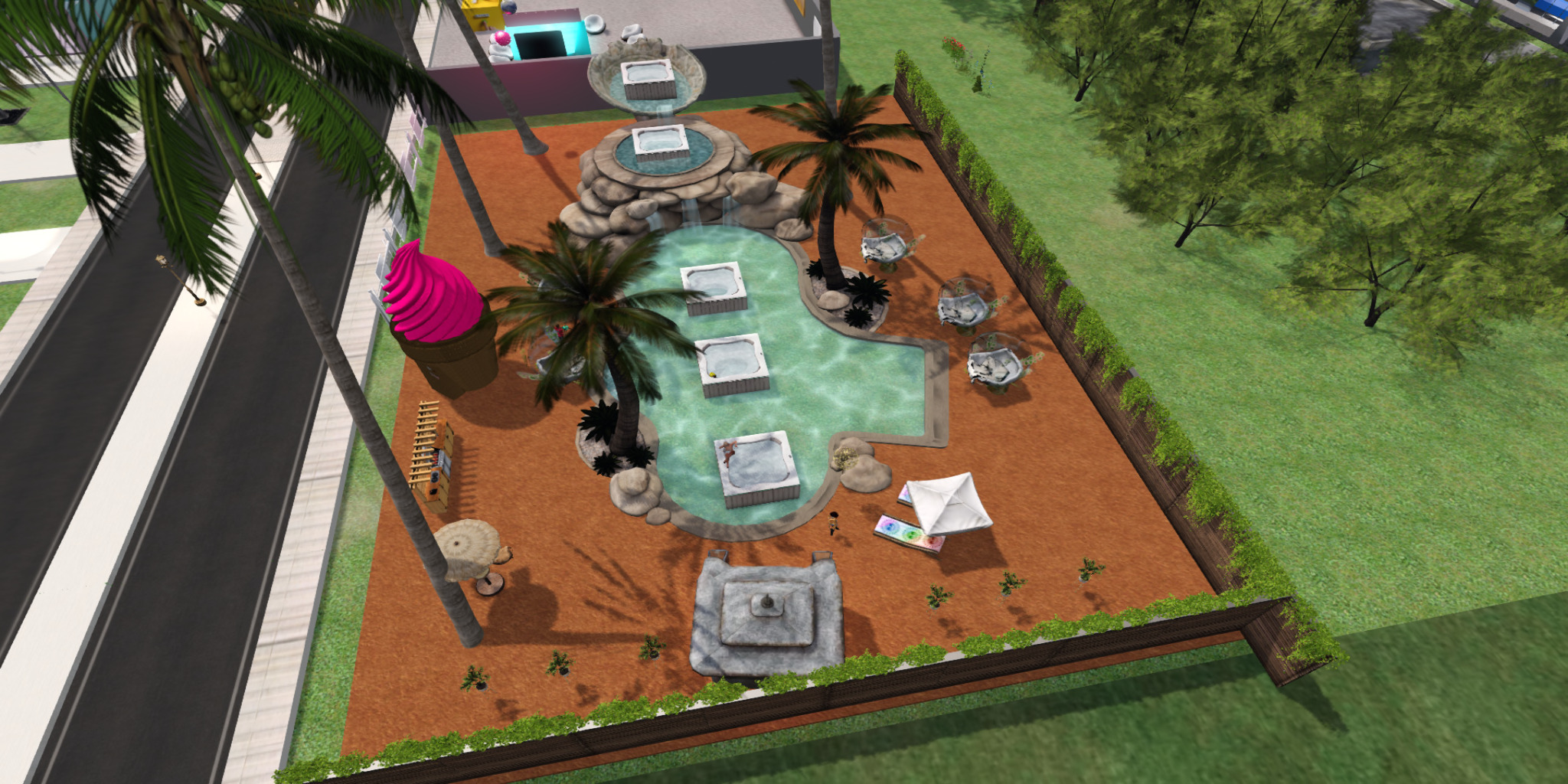 Hot Tub Party at Holoneon